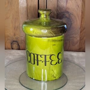 Mid Century Coffee Canister